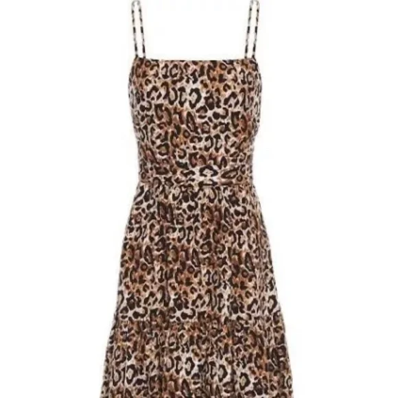 Leopard 🐆 printed size 8 Tigerlily brand new summer dress - Picture 4 of 8